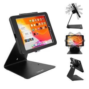 CarrieCathy Desktop Anti-Theft Security Kiosk POS Stand Holder Enclosure Lock &